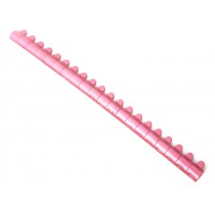 20 Bagues ouvertes en aluminium pour perruches Taille : 4mm Couleur : Rose 14477 / Rose Kinlys 1,60 € Ornibird