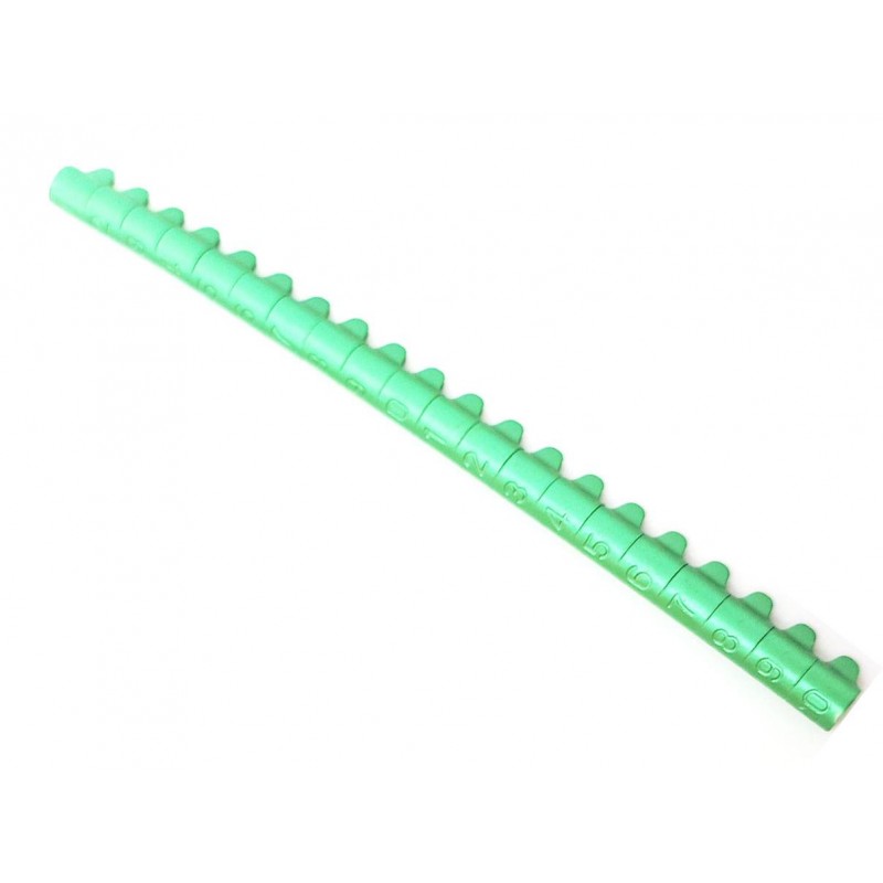 20 Bagues ouvertes en aluminium pour perruches Taille : 4mm Couleur : Vert