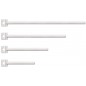 Perch white rotating plastic 15cm