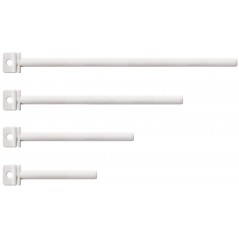 Perchoir blanc tournant en plastique 29cm à 0,95 € - Smisdom Plastics - 21113 - Perchoirs