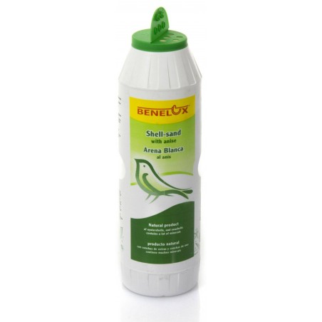 Sable anisé blanc pour fond de cage 2kg - Benelux à 2,75 € - Kinlys - 133 - Graviers