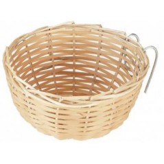 Nid en osier pour canaris 12,5cm à 1,10 € - 2G-R - 14536 - Nids
