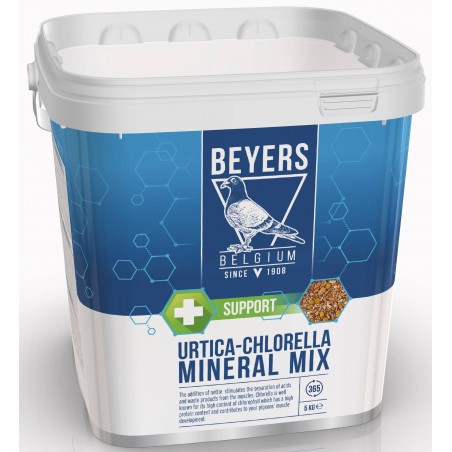 Urtica-Chlorella Mineral Mix 5kg - Beyers Plus à 19,25 € - Beyers Plus - 023042 - Beyers Plus