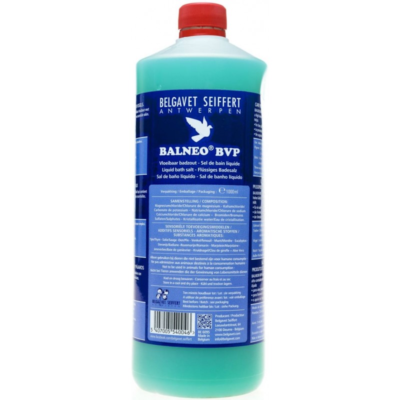 Balneo BVP (sel de bain liquide) 1L - Belgavet