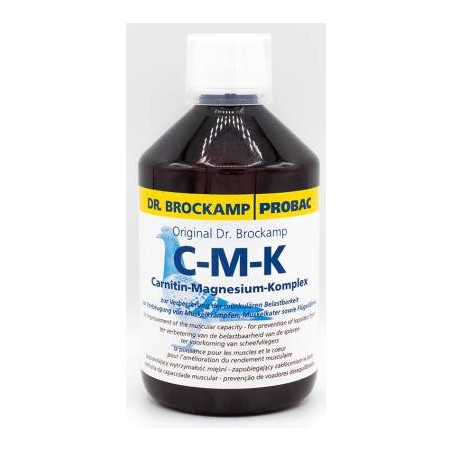 C-M-K (Carnitine - Magnésium – Complexe + soutient la fonction musculaire) 500ml - Dr. Brockamp - Probac 36004 Dr. Brockamp -...