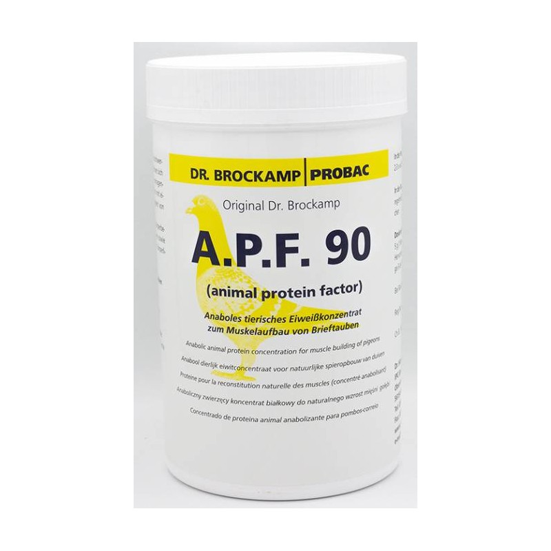 APF 90 (concentré proteïque) 500gr - Dr. Brockamp - Probac