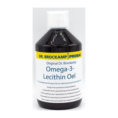 Omega 3 l‘huile lécithine (l’Huile énergique) 500ml - Dr. Brockamp - Probac à 29,65 € - Dr. Brockamp - Probac - 36002 - Dr. B...