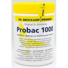 Probac 1000 (électrolytes + probiotiques ) 500gr - Dr. Brockamp - Probac à 33,95 € - Dr. Brockamp - Probac - 36006 - Dr. Broc...