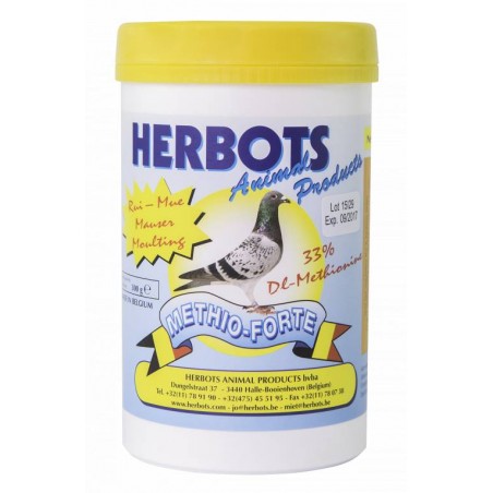 Methio Forte (plumage, mue) 300gr - Herbots à 17,40 € - Herbots - 90012 - Herbots