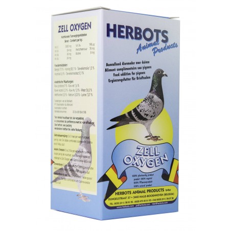 Zell Oxygen (cellules de levure vitantes) 250ml - Herbots à 17,40 € - Herbots - 90023 - Herbots