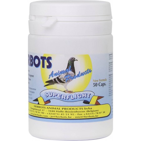 Superflight (récuperation + condition) 50 pillules - Herbots à 12,30 € - Herbots - 90019 - Herbots