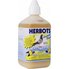 Omega Plus (graisse de mouton liquide, énergie) 500ml - Herbots 90013 Herbots 16,35 € Ornibird