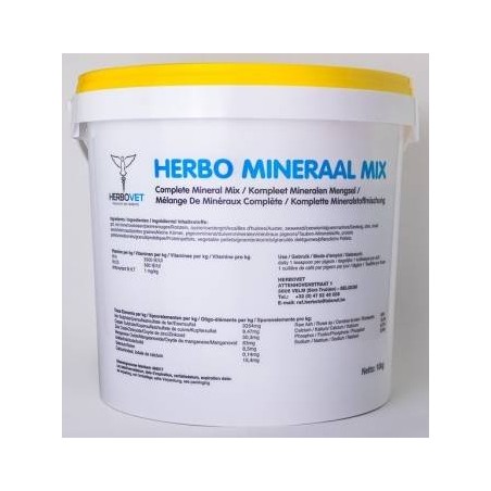 Herbo Mineraal Mix 10kg - Herbovet 90032 Herbovet 22,00 € Ornibird