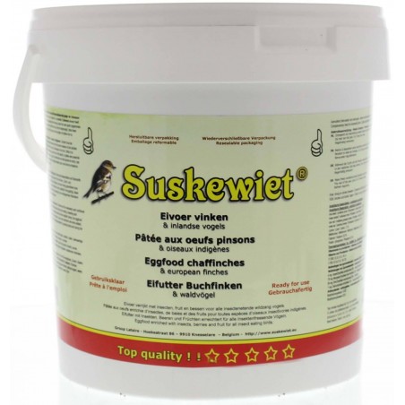 Pâtée aux oeufs pour Pinsons 2,5kg - Suskewiet 20013 Suskewiet 19,15 € Ornibird