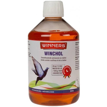 Winchol, protège le foie à base de choline 500ml - Winners à 12,90 € - Winners - 81023 - Winners