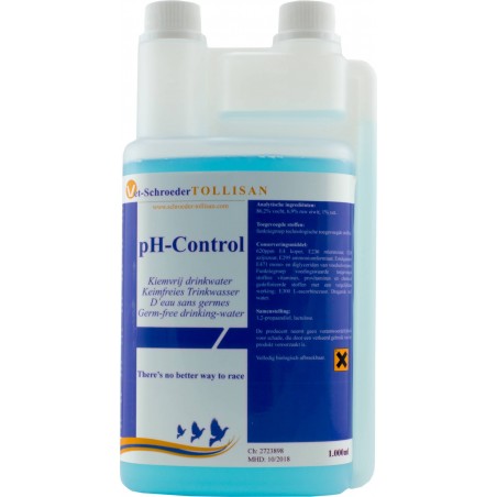 pH-Control 1L - Shroeder Tollisan à 13,25 € - Röhnfried - Dr Hesse Tierpharma GmbH & Co - 74033 - Röhnfried - Dr Hesse Tierph...