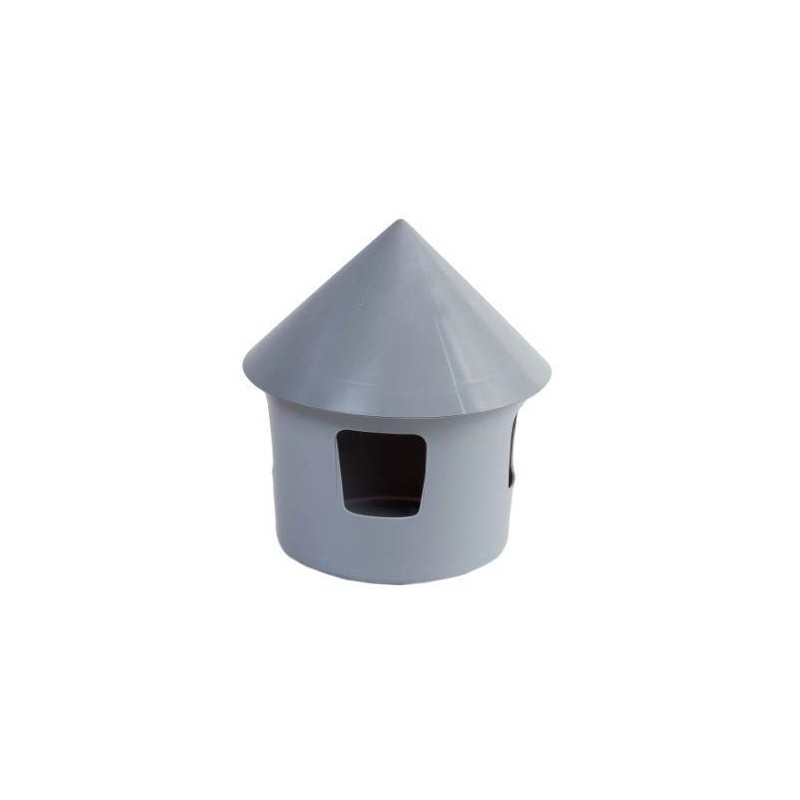 Fontaine d'eau normale en plastique grise - 1L