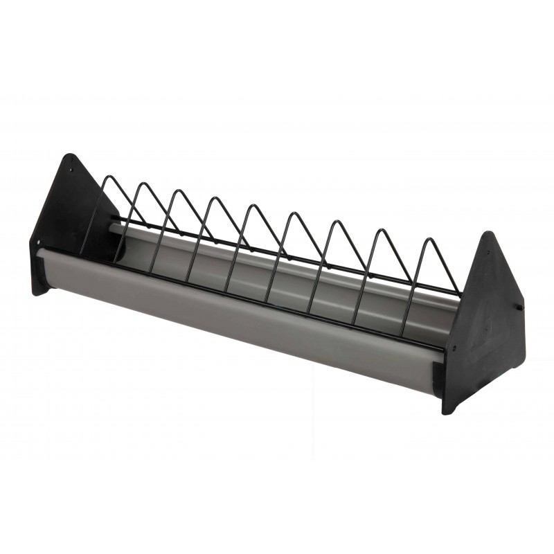 Mangeoire en plastique avec grille basculante - 75cm