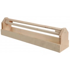 Mangeoire en bois avec rouleau - 60cm à 12,15 € - Private Label - Ornibird - 26087 - Mangeoires