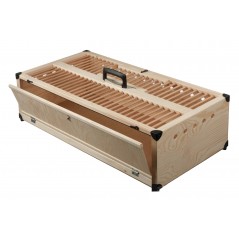 Panier d'entraînement en bois, avec séparation - 80x40x22 cm 26072 Private Label - Ornibird 59,95 € Ornibird