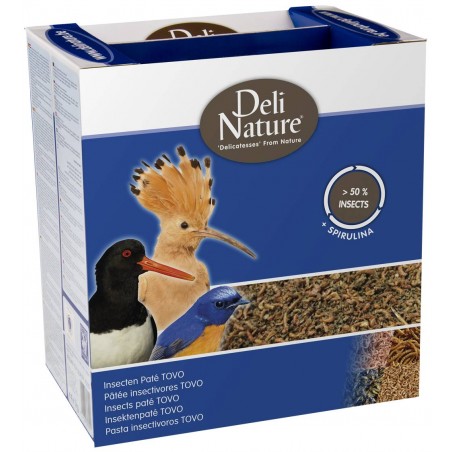 Pâtée insectivore Tovo 2kg - Deli Nature à 37,40 € - Deli Nature - 040531 - Deli-Nature