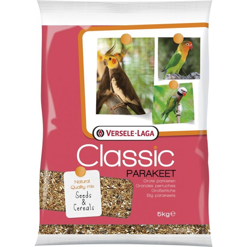 Classic Grandes Perruches 5kg - Mélange de graines de base pour grandes perruches