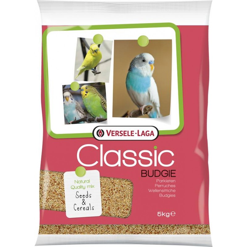 Classic Perruches 5kg - Mélange de graines de base pour perruches ondulées