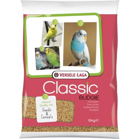 Classic Perruches 5kg - Mélange de graines de base pour perruches ondulées à 9,65 € - Versele-Laga - Oropharma - 421153 - Cla...