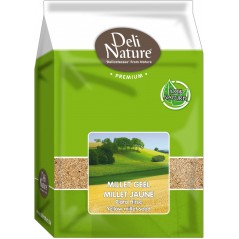 Millet jaune 5kg - Deli Nature à 8,45 € - Deli Nature - 027324 - Graines simples