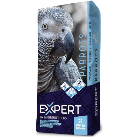 Expert Base Perroquets 15kg - Witte Molen à 31,00 € - Witte Molen - 652223 - Perroquets