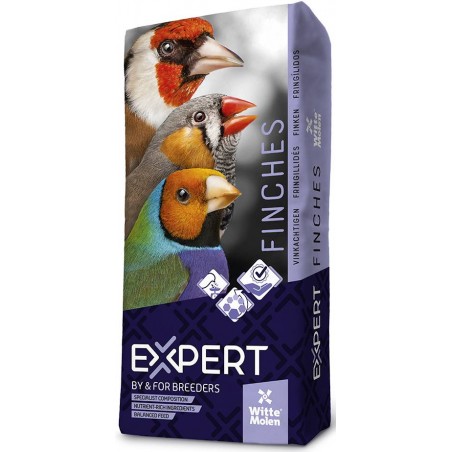 Expert Base Oiseaux Tropicaux 20kg - Witte Molen à 38,35 € - Witte Molen - 652224 - Exotiques