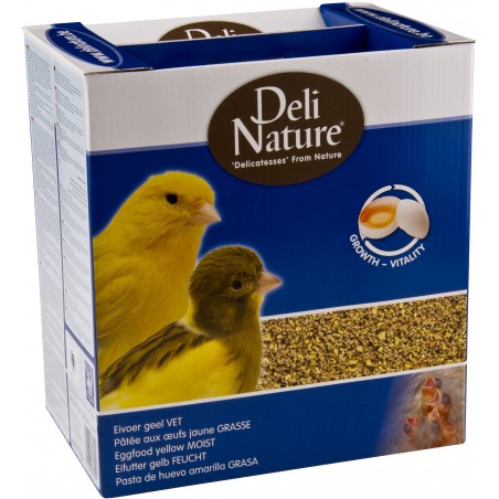 Patée aux oeufs jaune grasse 4kg - Deli Nature à 19,40 € - Deli Nature - 040512 - Deli-Nature