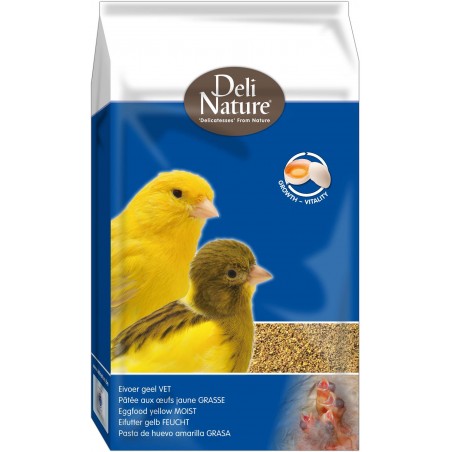 Patée aux oeufs jaune grasse 10kg - Deli Nature à 35,50 € - Deli Nature - 040522 - Deli-Nature