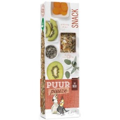 Puur Pauze Sticks Cacatoès Kiwi & Eucalyptus 140gr - Witte Molen à 4,05 € - Witte Molen - 654928 - Snacks