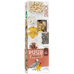 Puur Pauze Sticks Perroquet Ananas et Cacahuète 140gr - Witte Molen 654929 Witte Molen 4,05 € Ornibird