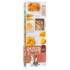 Puur Pauze Sticks Grande Perruche & Cacatoès fruits & miel 140gr - Witte Molen à 4,10 € - Witte Molen - 654888 - Snacks