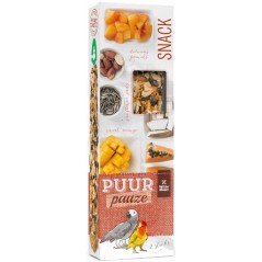 Puur Pauze Sticks Inséparables et Perroquets Papaye et Coco 140gr- Witte Molen à 4,05 € - Witte Molen - 654889 - Snacks