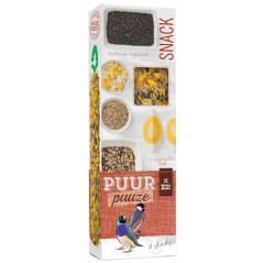 Puur Pauze Sticks Oiseaux Tropicaux Graines Sauvages & Oeufs 60gr - Witte Molen à 1,95 € - Witte Molen - 654887 - Snacks