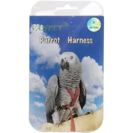 Harnais pour oiseaux, taille S - Vanpet à 14,25 € - Kinlys - 14050 - Harnais