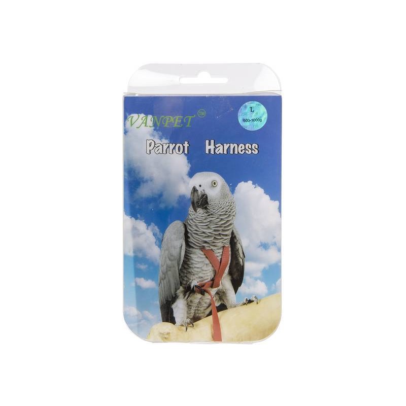 Harnais pour oiseaux, taille L - Vanpet